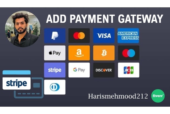 I will integrate stripe payment method in your website