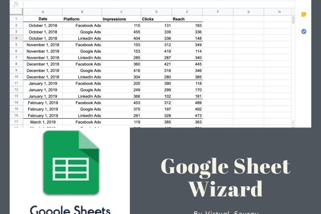 I will let me be your google sheet wizard for any issue