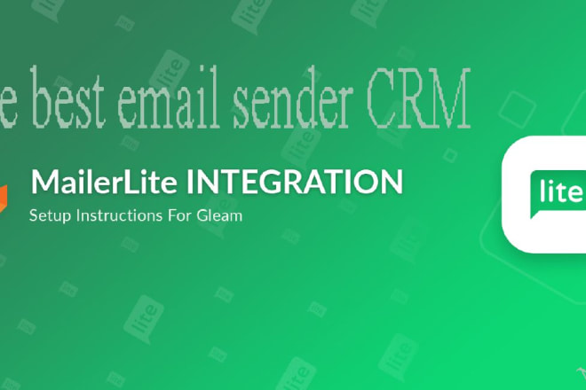 I will mailerlite email template, automation, landing page expert