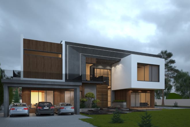 I will make 3d modeling and 3d architectural renderings of your house