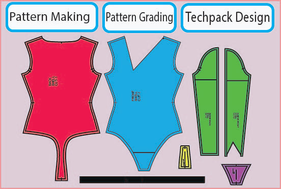 I will make a cloth sewing pattern for any type of apparel garments