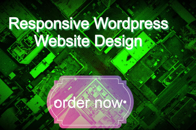I will make a wordpress website design, cms, portfolio