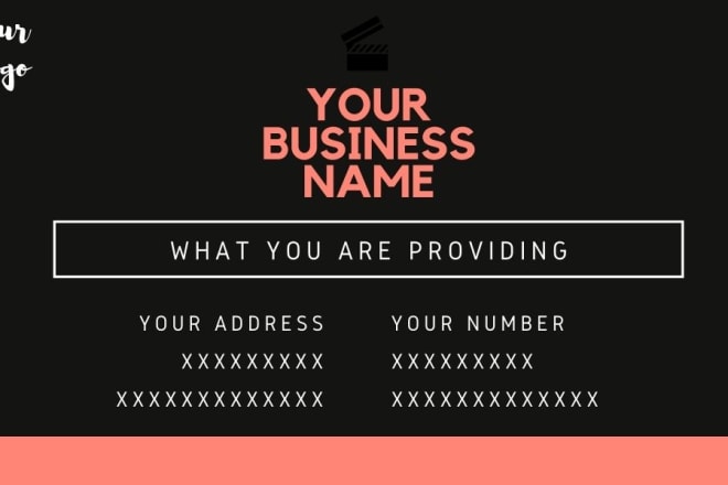 I will make business card design