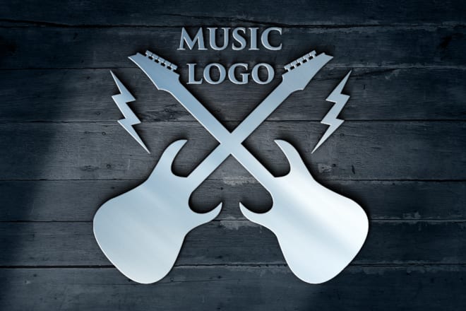 I will make cool music band logo in 8 hours with free source file