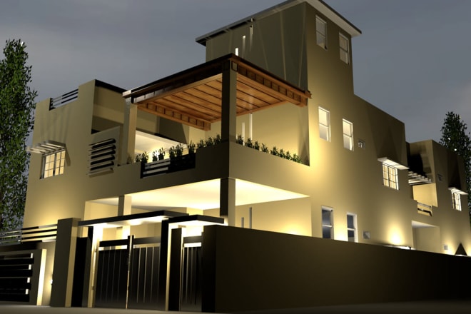 I will make quick sketchup 3d models and render it on lumion or vray