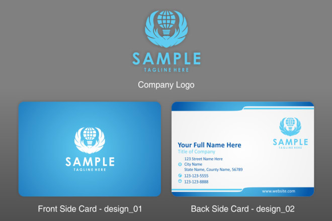 I will make unique modern corporate identity stationery designs