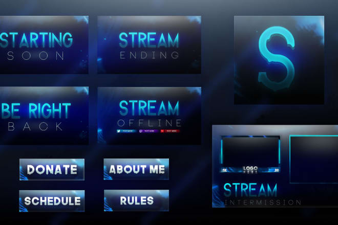 I will make you a professional streaming package