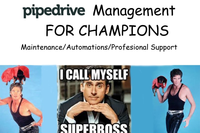 I will manage your pipedrive CRM