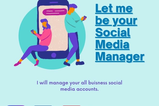 I will manage your social media accounts and help you reach your goal