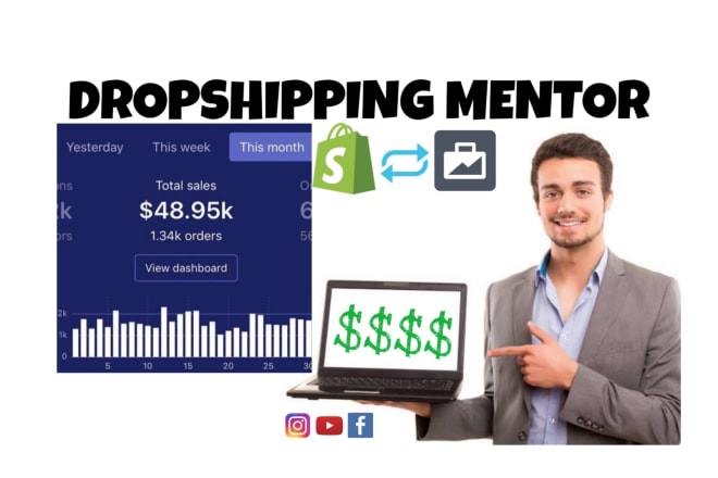 I will mentor you in dropshipping for shopify