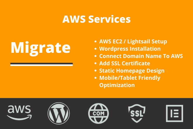 I will migrate your wordpress website to AWS ec2