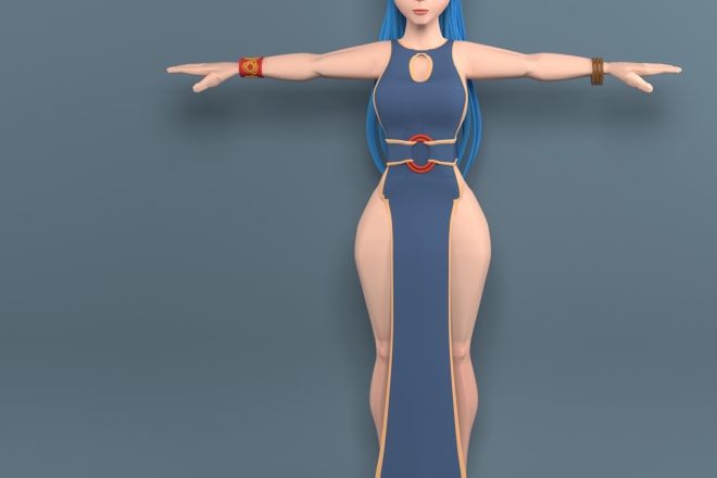 I will modeling 3d character for games and animation