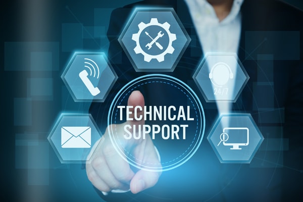 I will offer tech support services remotely