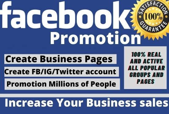 I will organic fast promotion of facebook fan pages or groups USA