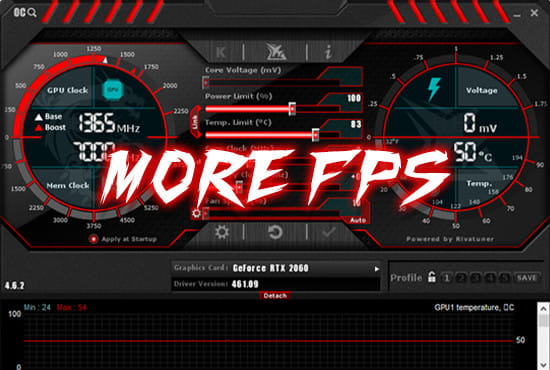 I will overclock your pc and get you more fps in games