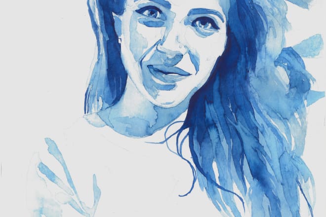 I will paint an ink or watercolour portrait for you
