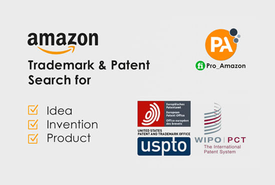 I will patent search and trademark search for your product,idea
