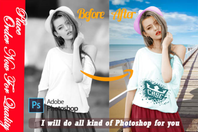 I will photoshop editing retouching restoring colourise old images