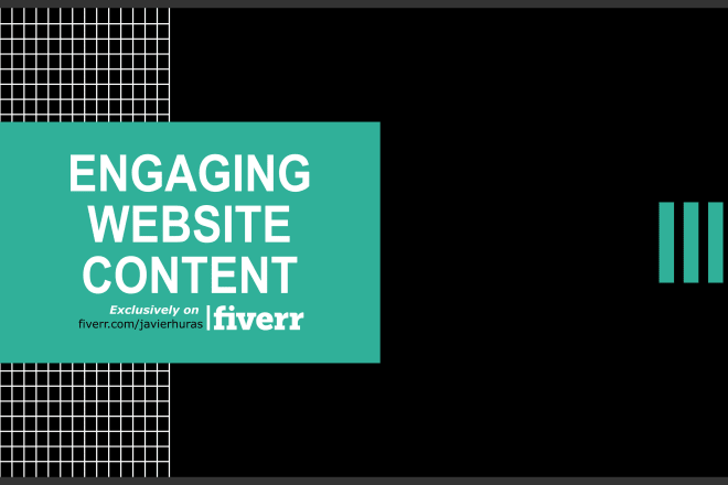 I will produce engaging website content