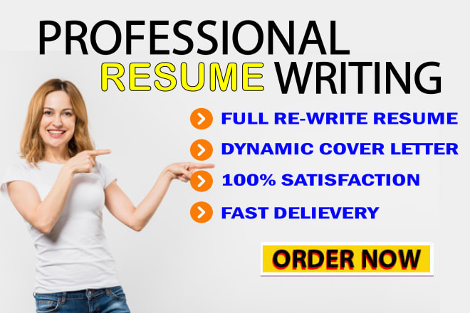 I will professional cv writing or resume design or review