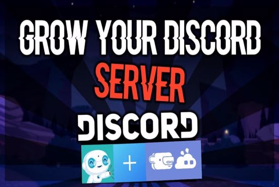 I will promote and grow your discord server via ads and promotion