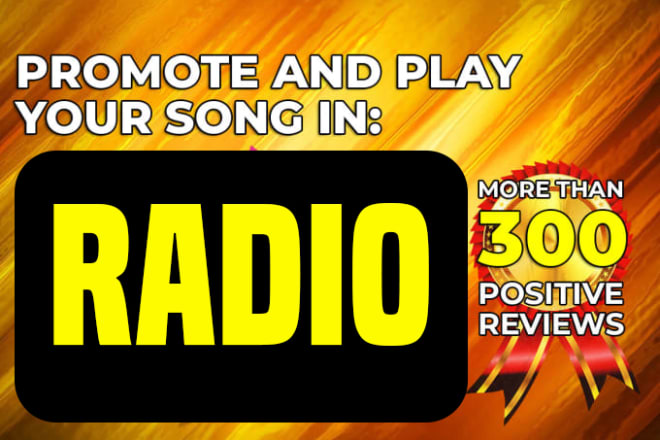 I will promote and play your song in a popular latin radio and USA