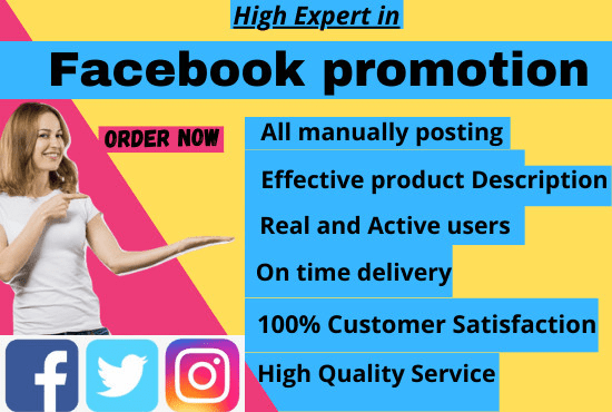 I will promote any business in USA by facebook marketing