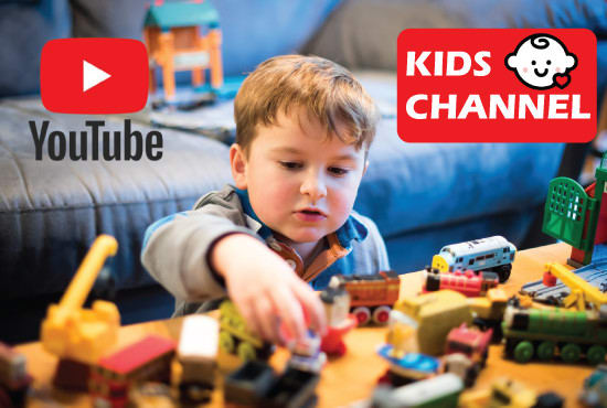 I will promote kids youtube video in channel