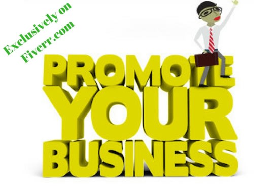 I will promote your business over one million