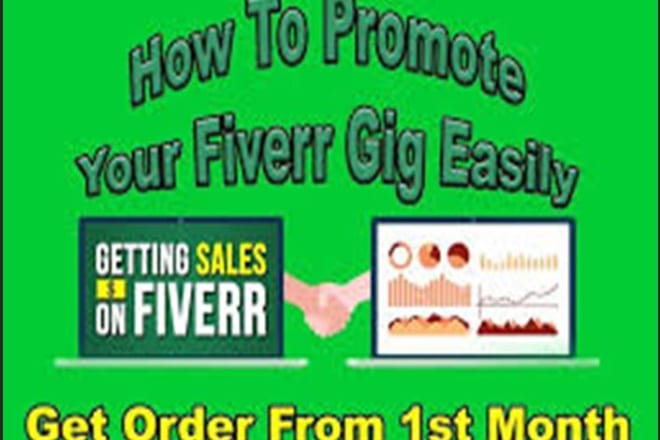 I will promote your fiverr gig to the first list