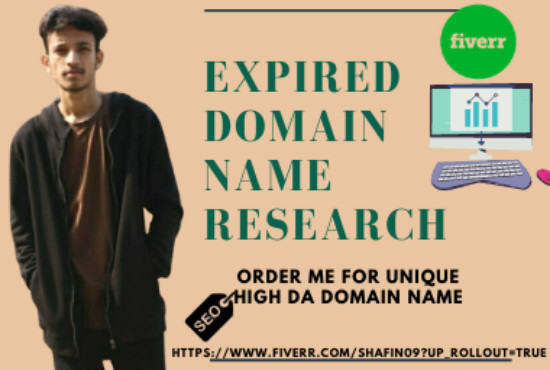 I will provide a unique expired high authority domain for you