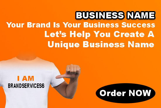 I will provide business name, brand naming, company name creator with domain, slogan
