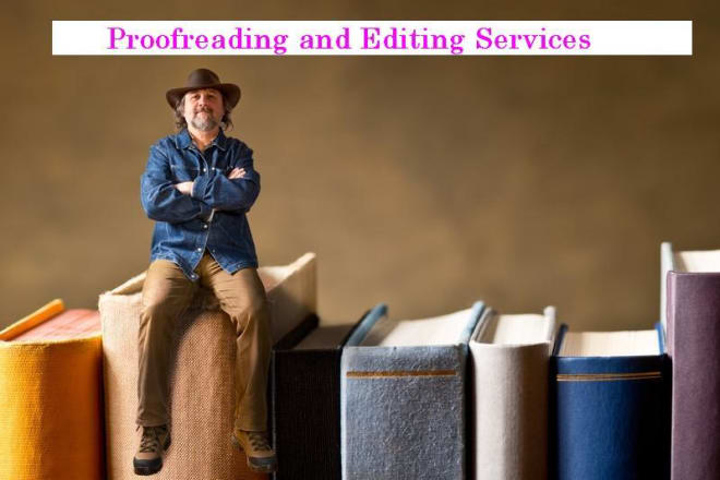 I will provide ebook proofreading and editing services and on other manuscripts