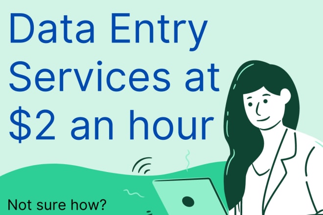 I will provide excellent data entry for 2 USD per hour