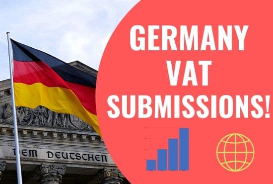 I will provide german amazon and ecommerce vat registration and submission services