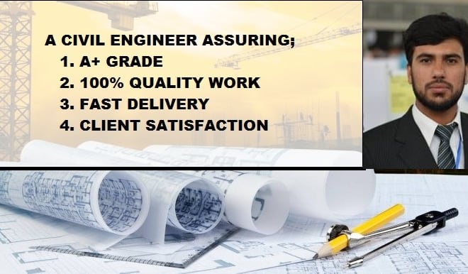 I will provide services regarding your civil engineering problems