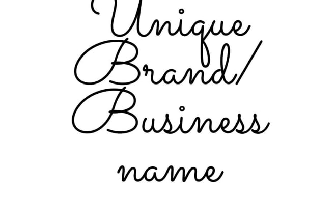 I will provide the best branding service, business name and slogan