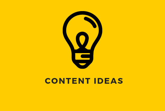 I will provide unique content ideas for youtube or blog