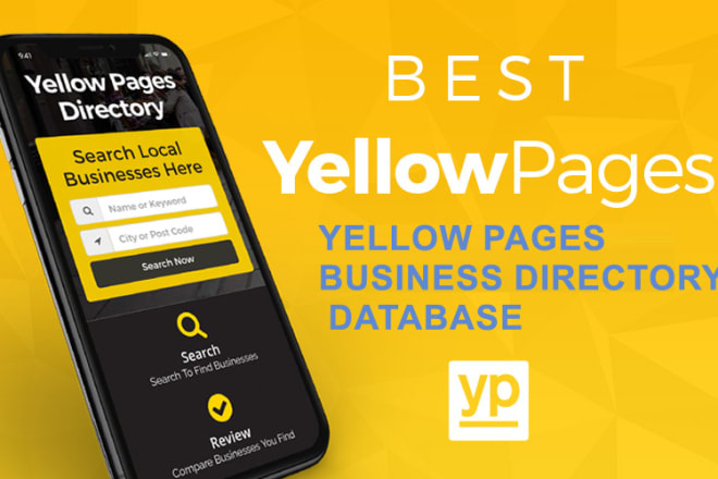 I will provide you india yellow pages business directory database