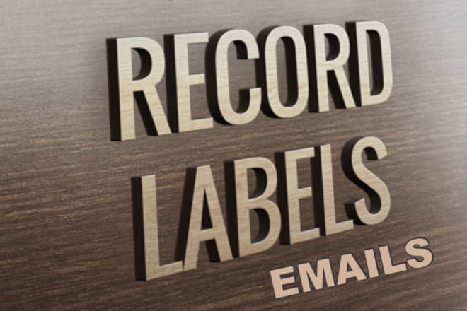 I will provide you with the emails and information of 2000 record labels