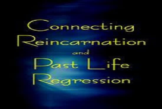 I will psychic read your past life regression