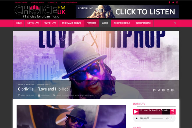 I will push your music with radio play and webmag feature