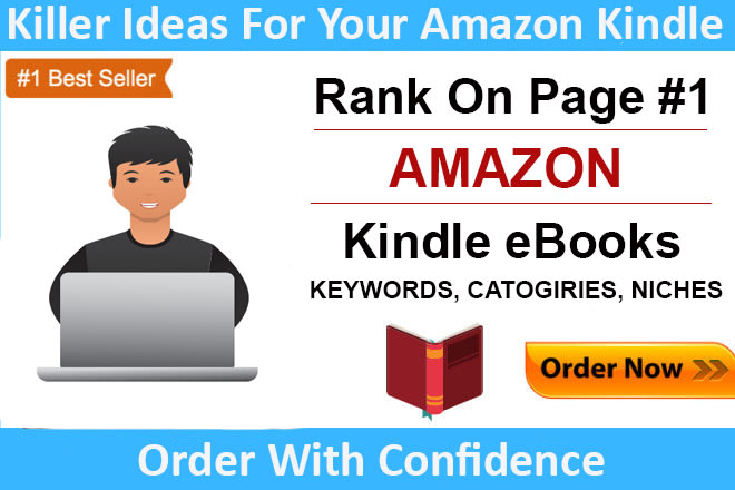 I will rank your amazon kindle ebook by doing best keyword research