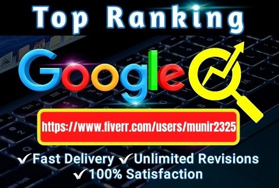 I will rank your website in google top with white hat SEO