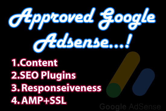 I will ready website for google adsense approval on your domain