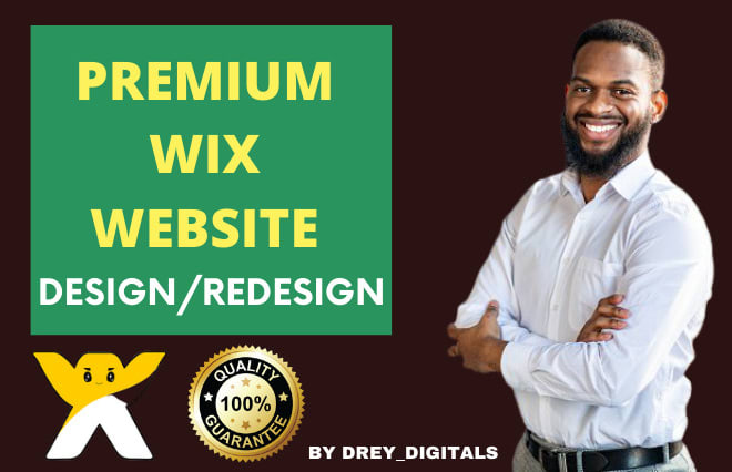I will redesign wix website, wix website redesign