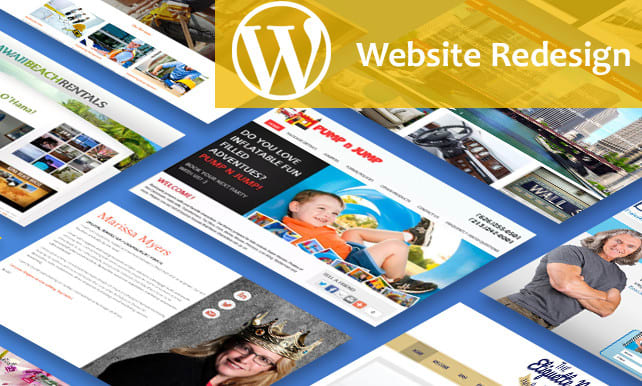 I will redesign wordpress website and wix, UK based