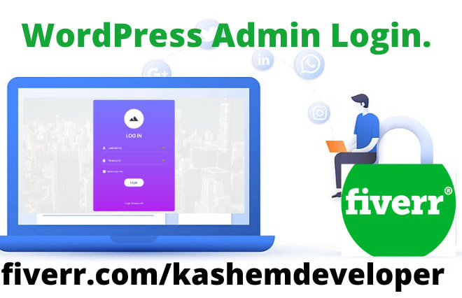 I will redesign your wordpress admin login page