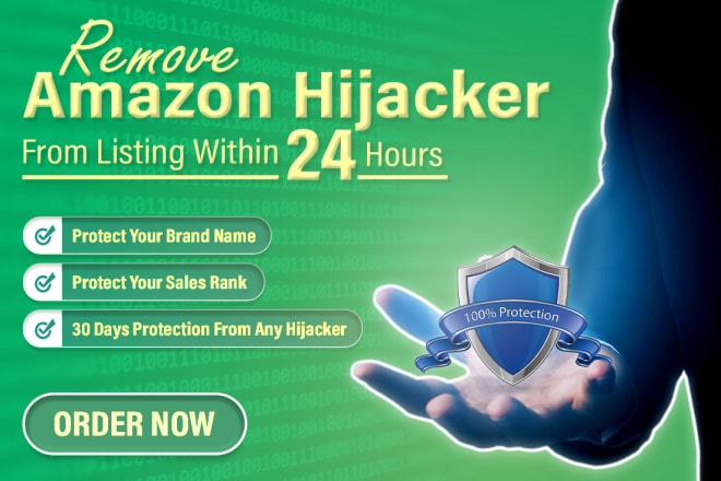 I will remove hijacker from amazon listing