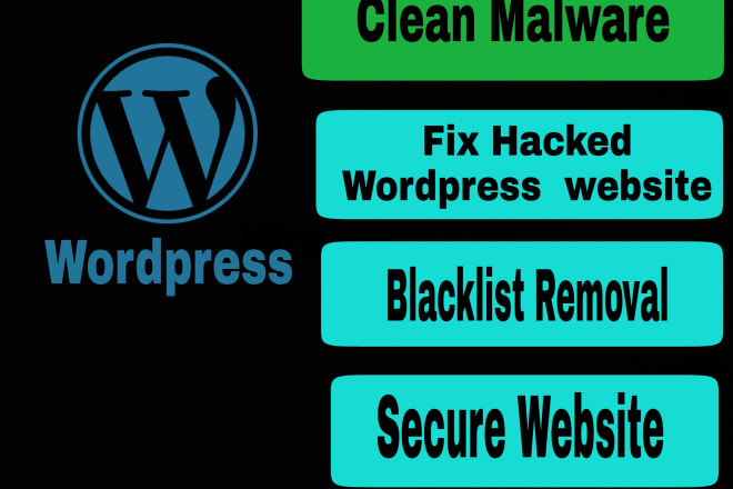 I will remove wordpress malware and google blacklist removal